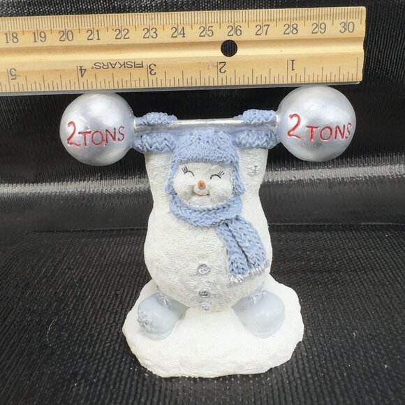 Snow Buddies Tundra 2 Tons of Fun Snowman Christmas Winter Figurine Resin Figure - Picture 2 of 9